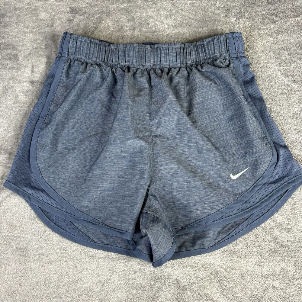 Nike Dri Fit Tempo‎ Running Shorts DB4487 Women’s X-Small Blue Lined 24x2.5  XS